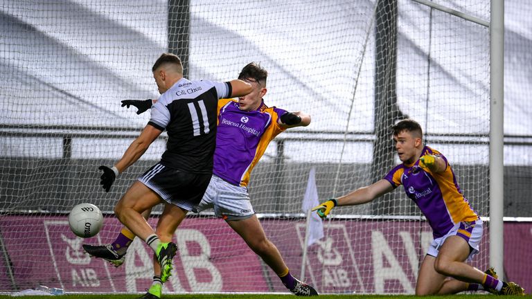 Jerome Johnston scores Kilcoo's winning goal late in extra-time
