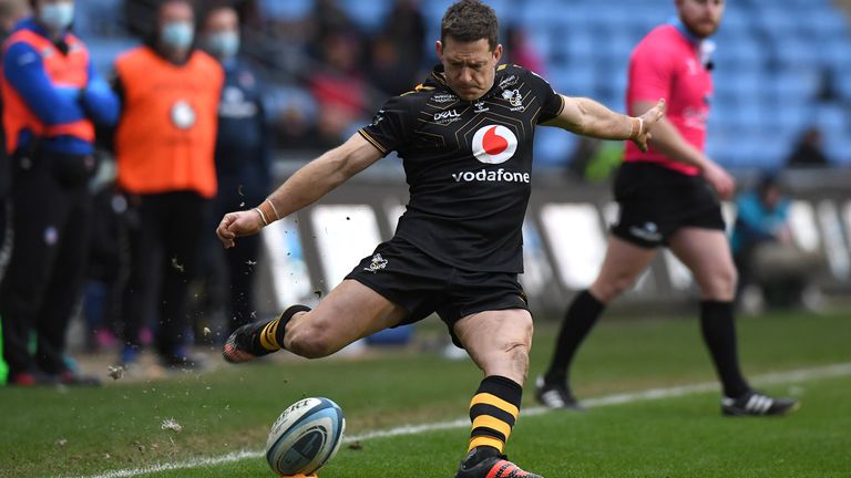 Jimmy Gopperth will swap Wasps for Leicester Tigers next season