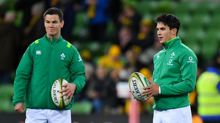 Johnny Sexton and Joey Carbery