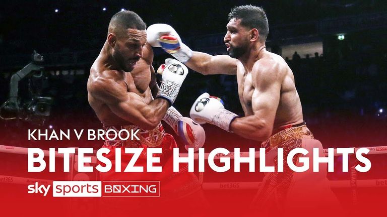 Khan vs Brook highlights