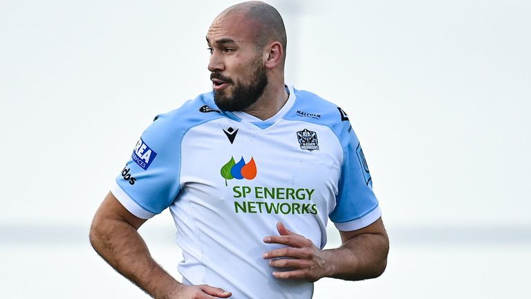 Galway , Ireland - 29 January 2022; Kiran McDonald of Glasgow Warriors during the United Rugby Championship match between Connacht and Glasgow Warriors at the Sportsground in Galway. (Photo By Seb Daly/Sportsfile via Getty Images)