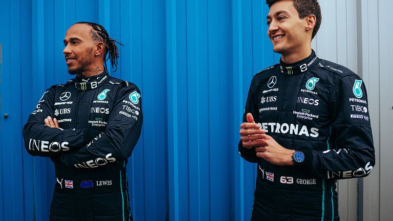 Lewis Hamilton says he is excited to see what he and George Russell can build together under Mercedes.