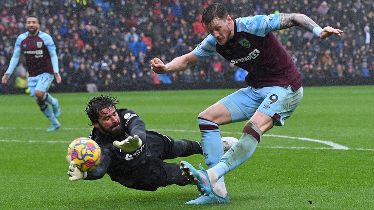 Alisson denies Wout Weghorst