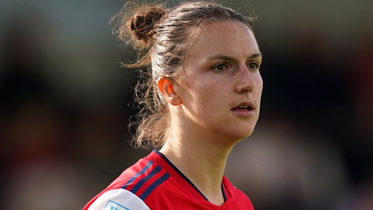 Lotte Wubben-Moy is aiming for victory in Saturday's meeting with Man Utd