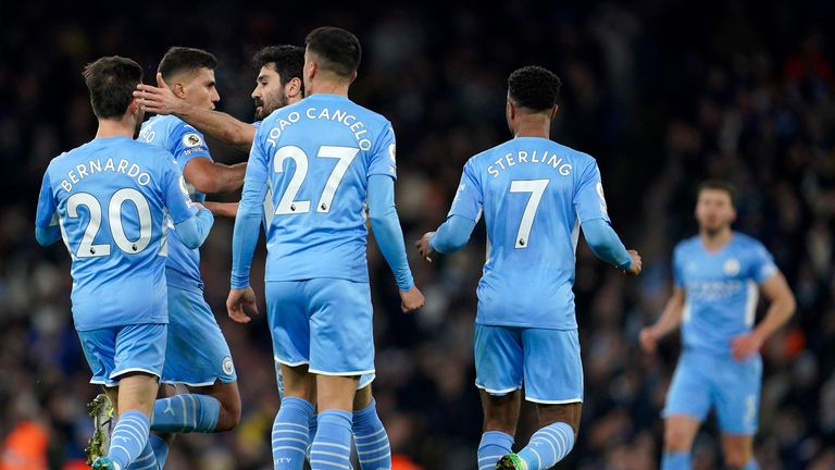 HT Manchester City 1-1 Tottenham