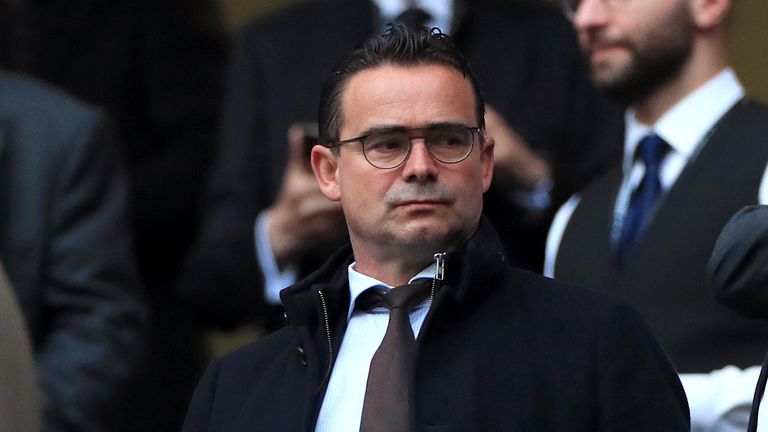 Marc Overmars ahead of the match during the Champions League, Semi Final,