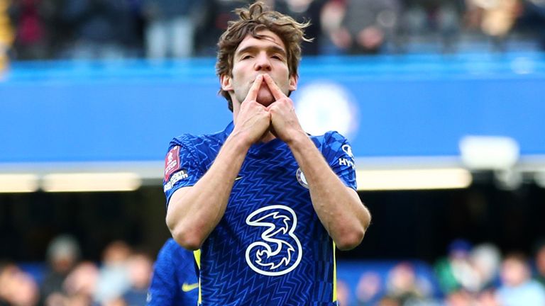 Marcos Alonso shot the Chelsea winner in extra time