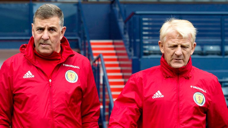 McGhee worked alongside Dundee technical director Gordon Strachan at Scotland