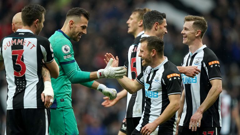 Gary Neville has &#34;no doubts&#34; that Newcastle will escape the relegation zone following their Premier League win against Aston Villa