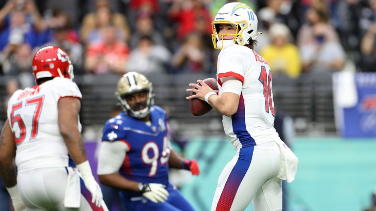 Justin Herbert and Mark Andrews connect for two TDs in NFL Pro Bowl, Video, Watch TV Show