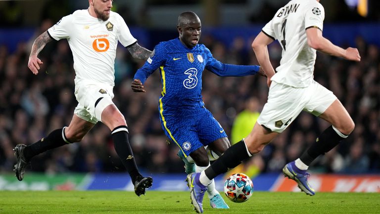 N'Golo Kante impressed in midfield for Chelsea