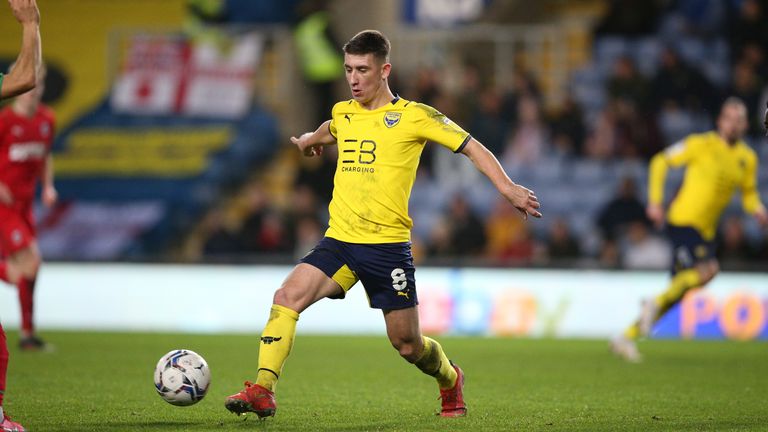 Oxford United's Cameron Brannagan