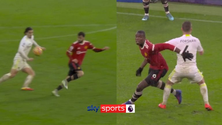 Pogba and fernandes showboats