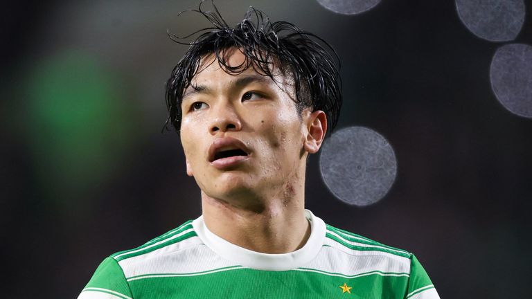 Celtic's Reo Hatate impressed against Rangers with a man of the match performance