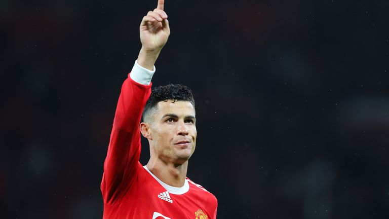 Cristiano Ronaldo scored Manchester United&#39;s opener against Brighton