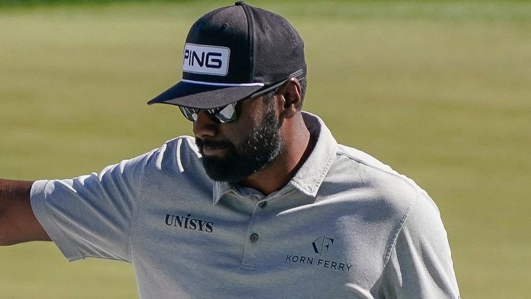Sahith Theegala carded rounds of 66 and 64 over the first two days
