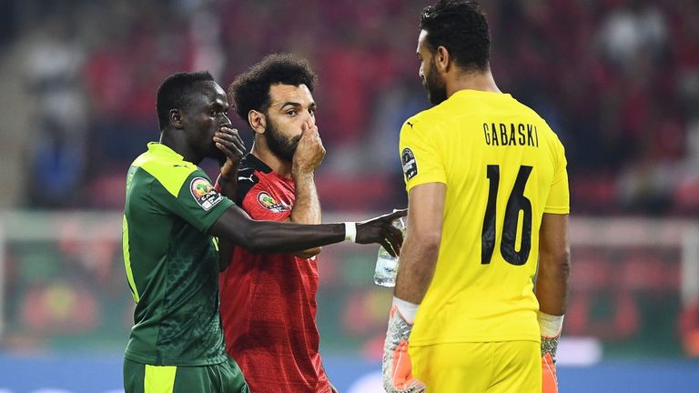 Afcon Final Senegal Beat Egypt 4 2 On Penalties Highlights Football News Sky Sports