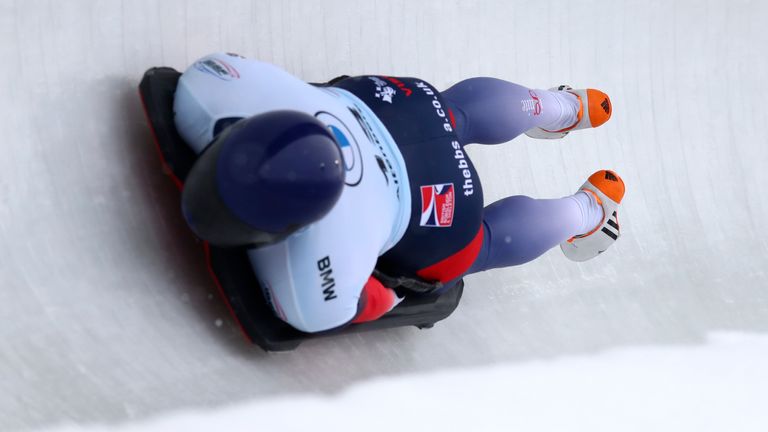 Matt Weston is Team GB's highest ranked man going in the skeleton ahead of the Beijing Olympics (AP)