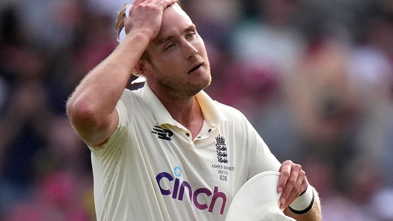 Stuart Broad has been left out of England's tour of the West Indies