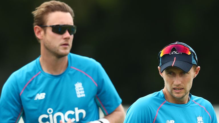 Stuart Broad and Joe Root (Getty Images)