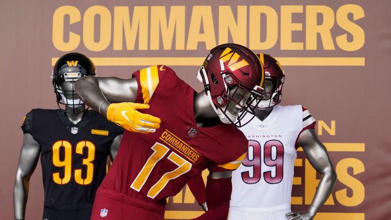 Washington Football Team renamed 'Commanders' 18 months after