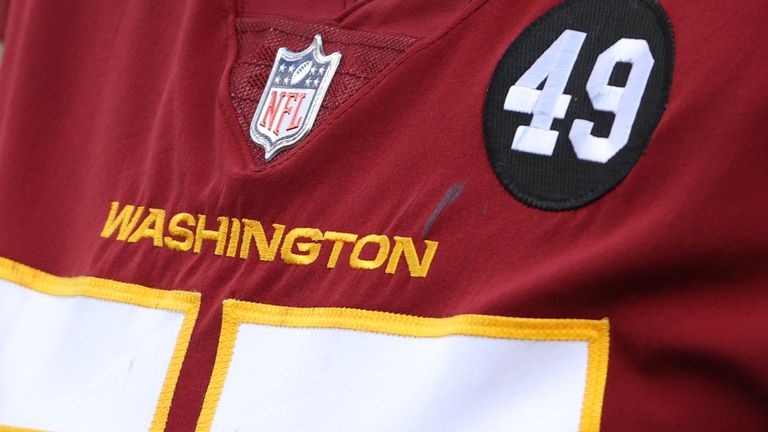 The Washington Football Team announce its new name and logo