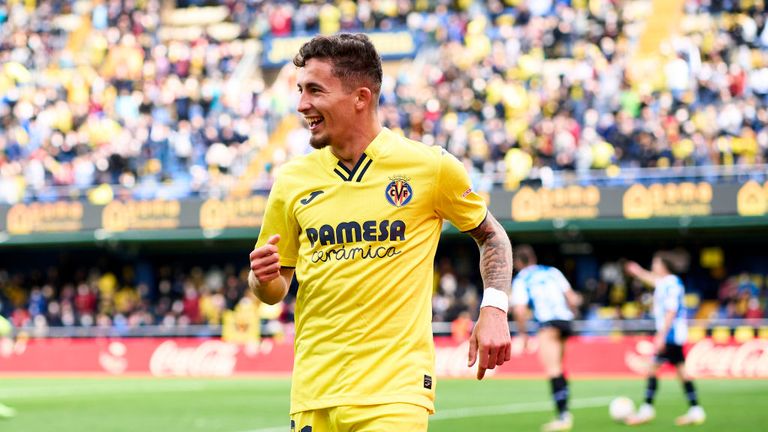 Yeremy Pino's four goals wrote him into Villarreal history books