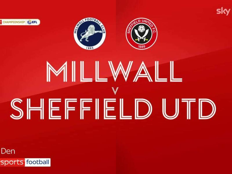 Millwall vs sheffield united