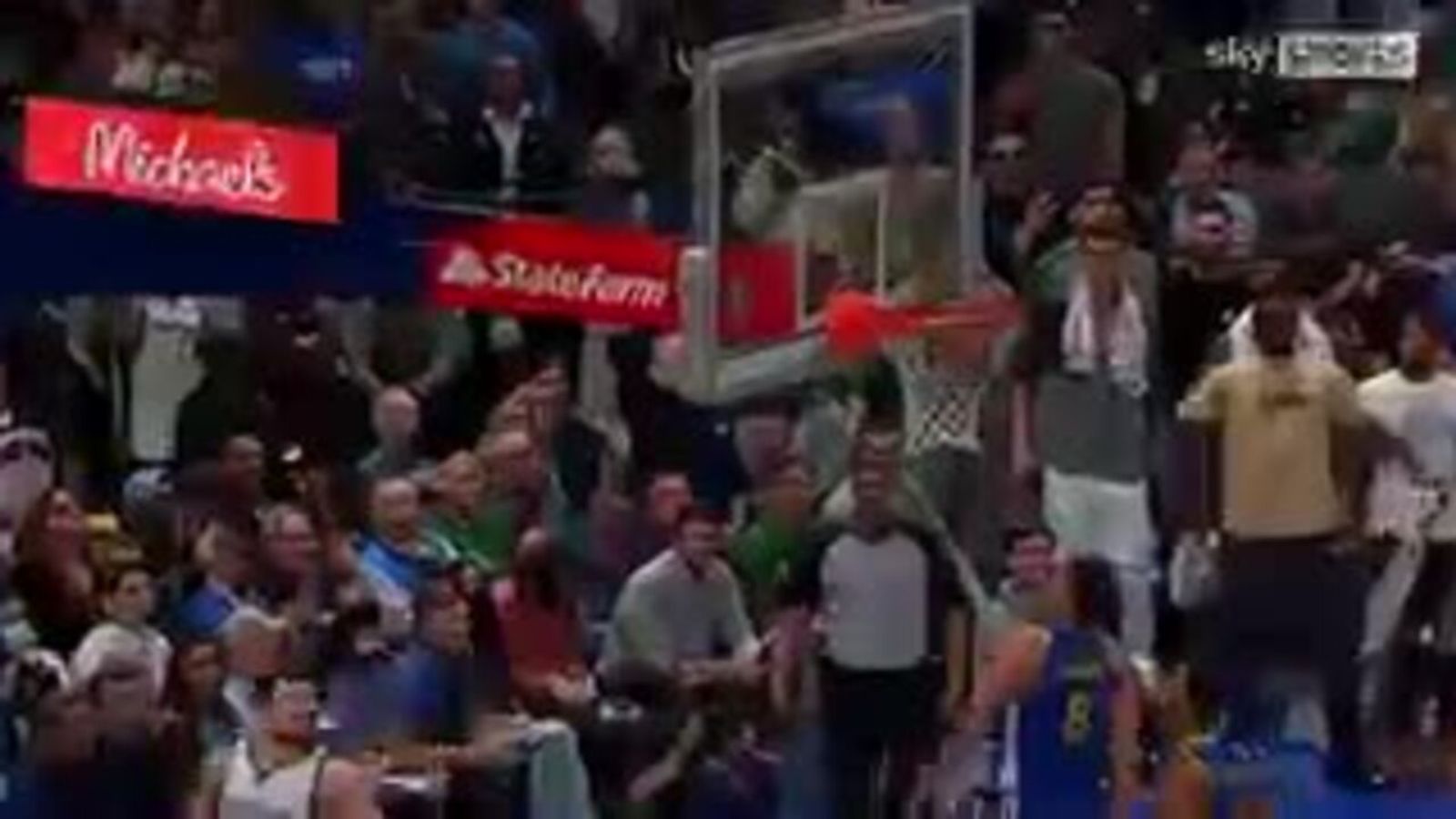 Luka Doncic puts up 41 to help beat Warriors | NBA News | Sky Sports