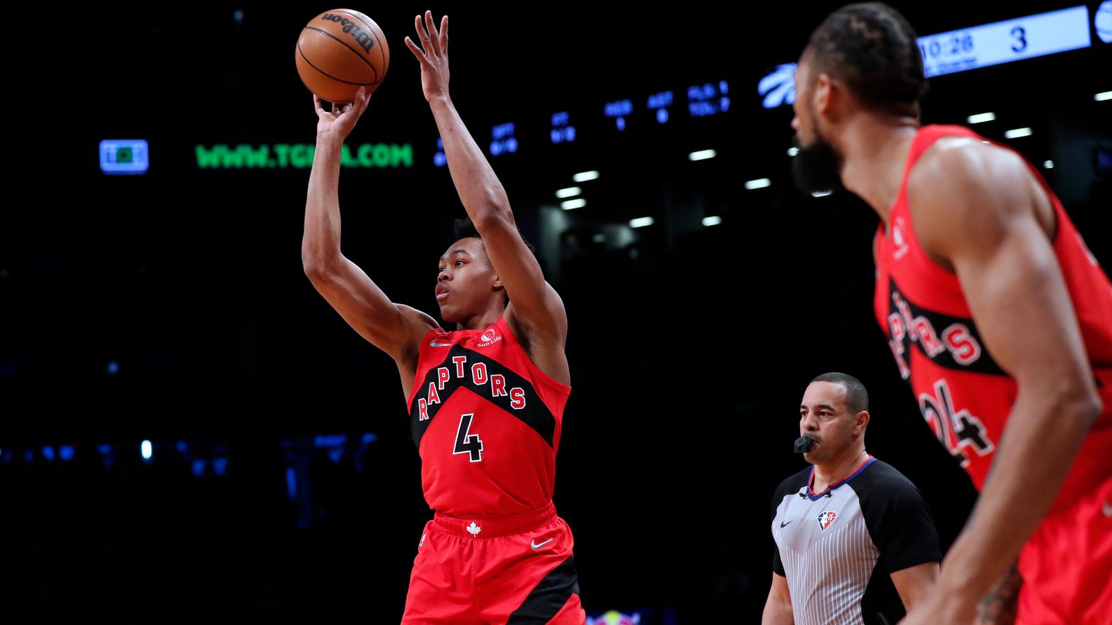 Scottie Barnes puts on a show for the Toronto Raptors | NBA News | Sky ...