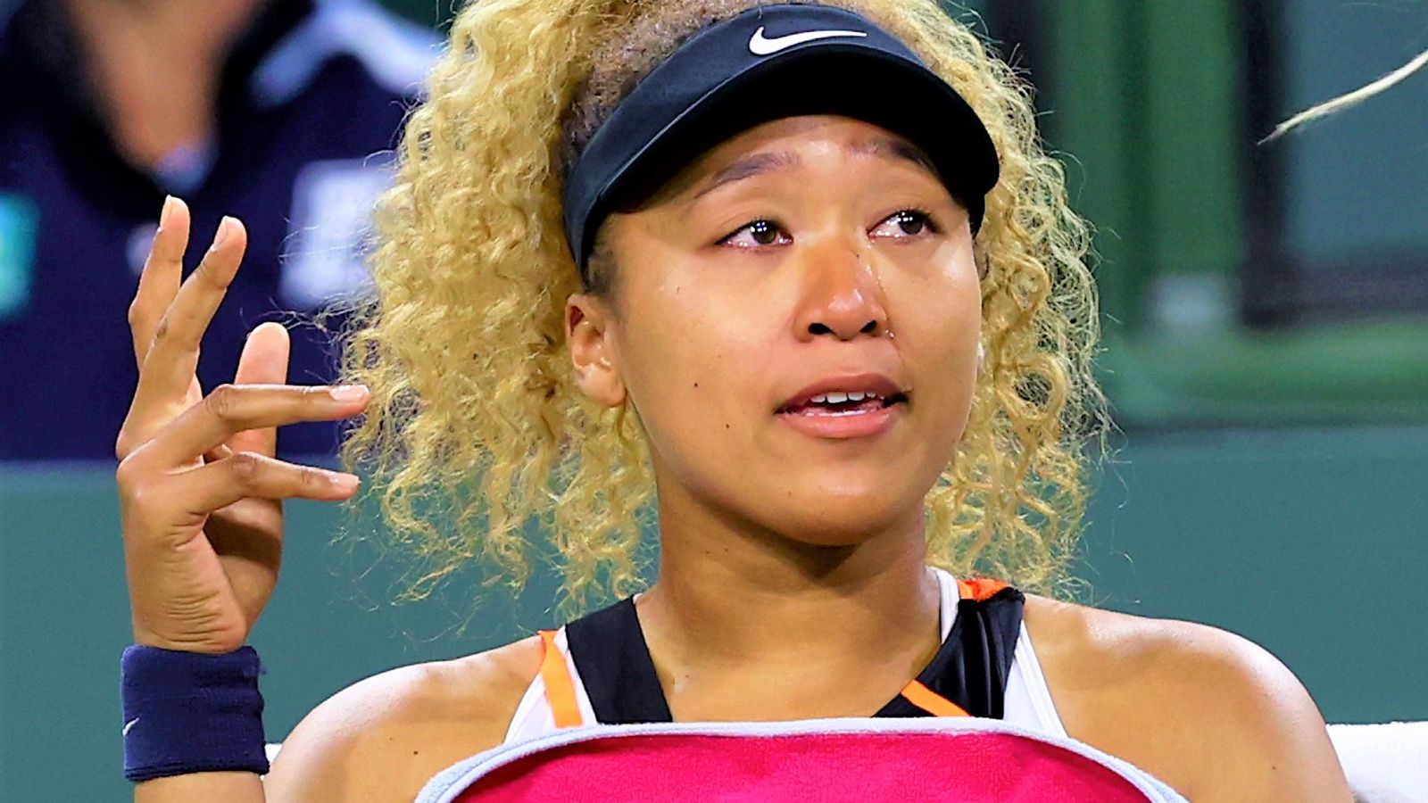 Naomi Osaka reduced to tears after being heckled in defeat to Veronika