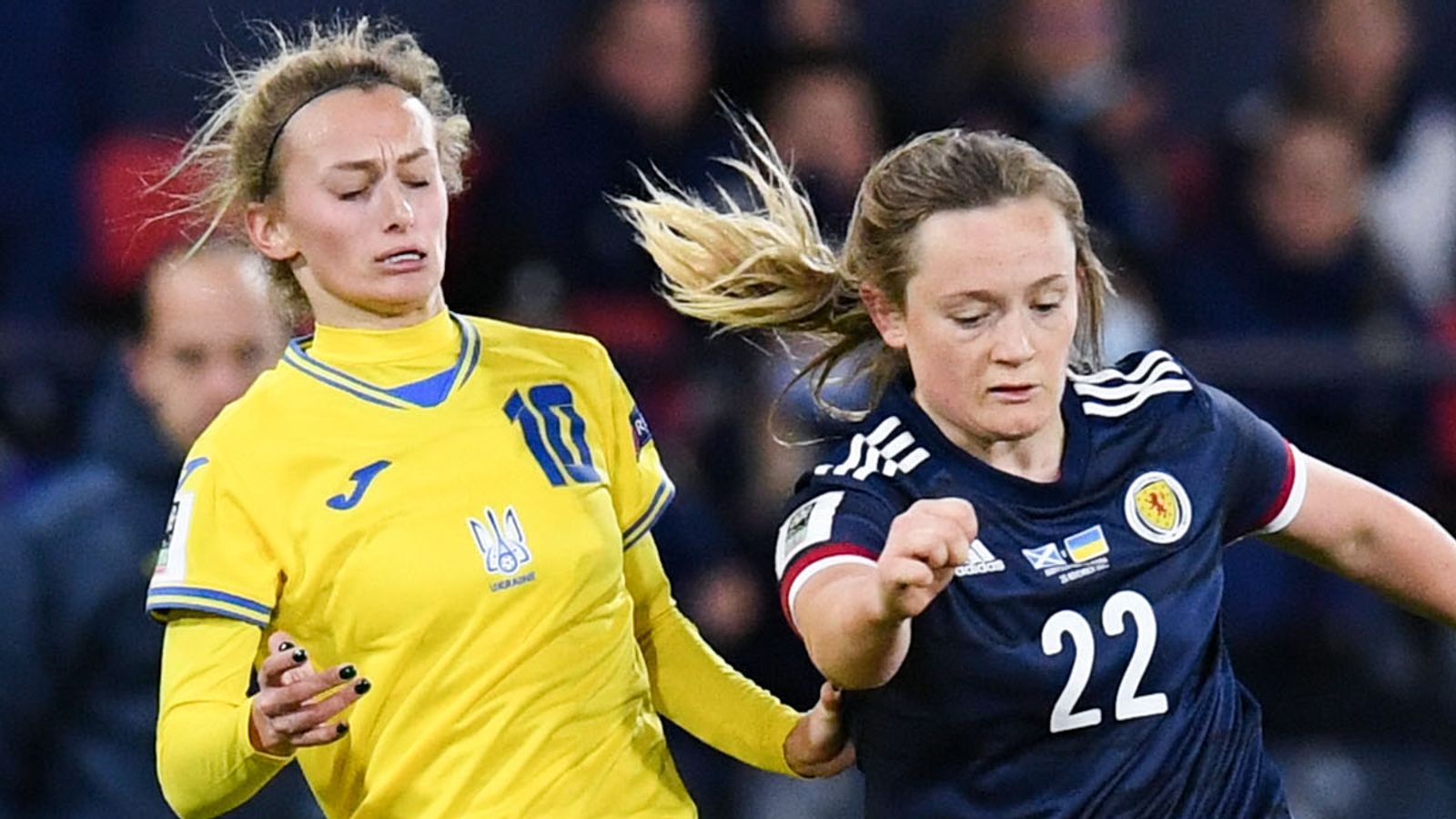 Las eliminatorias de la Copa Mundial Femenina en Ucrania y Escocia pasan de abril a junio |  noticias de futbol