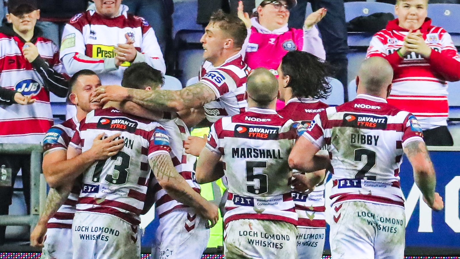 Wigan 20 0 Salford Match Report & Highlights