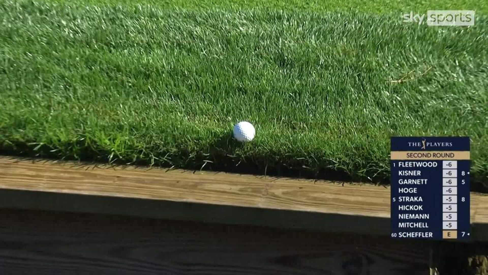 Scheffler's incredible luck on 17!