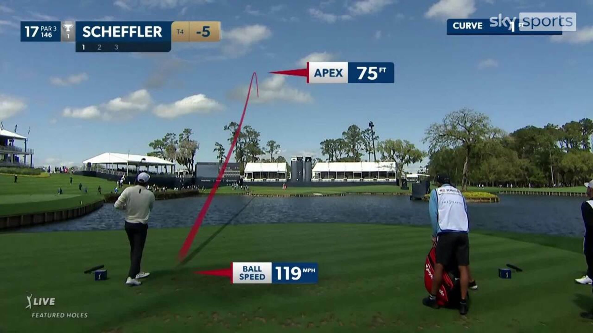 Carnage at 17th: Scheffler, Koepka and Schauffele all find water off the tee!