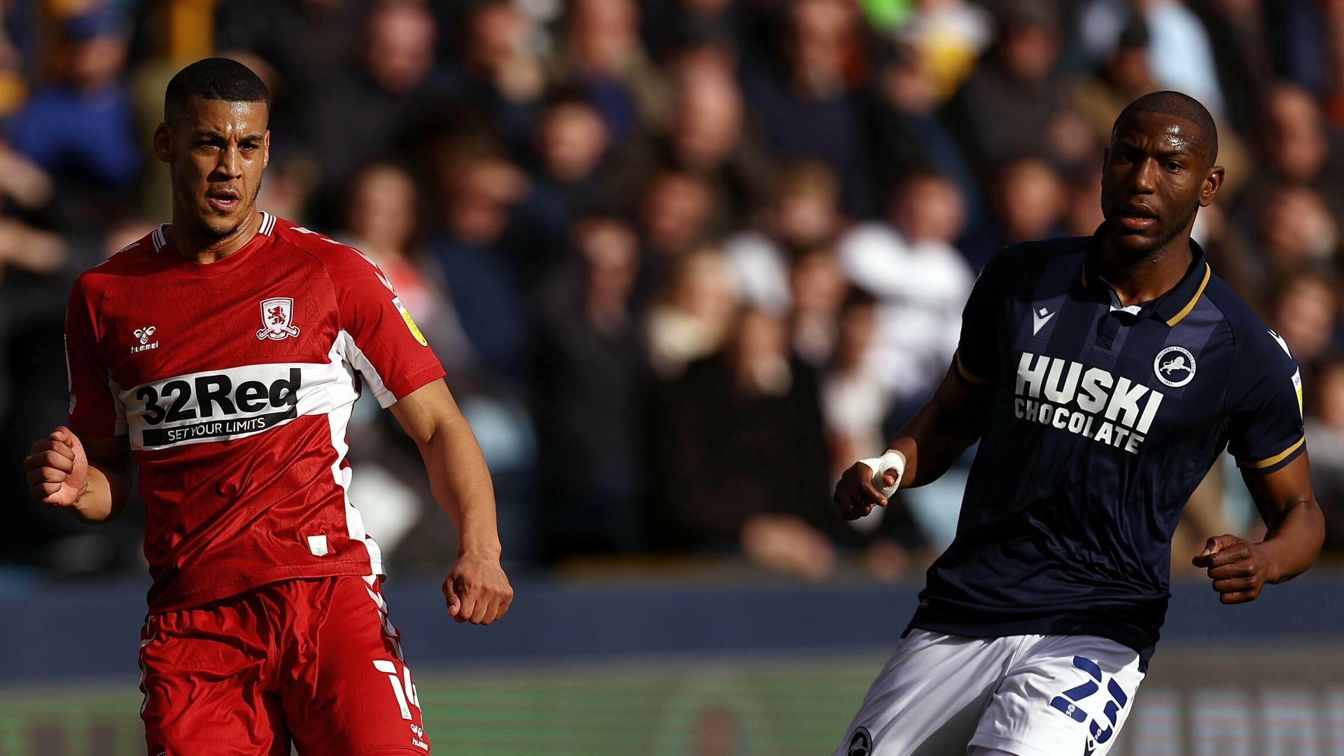 Play-off hopefuls Millwall and Boro draw at The Den