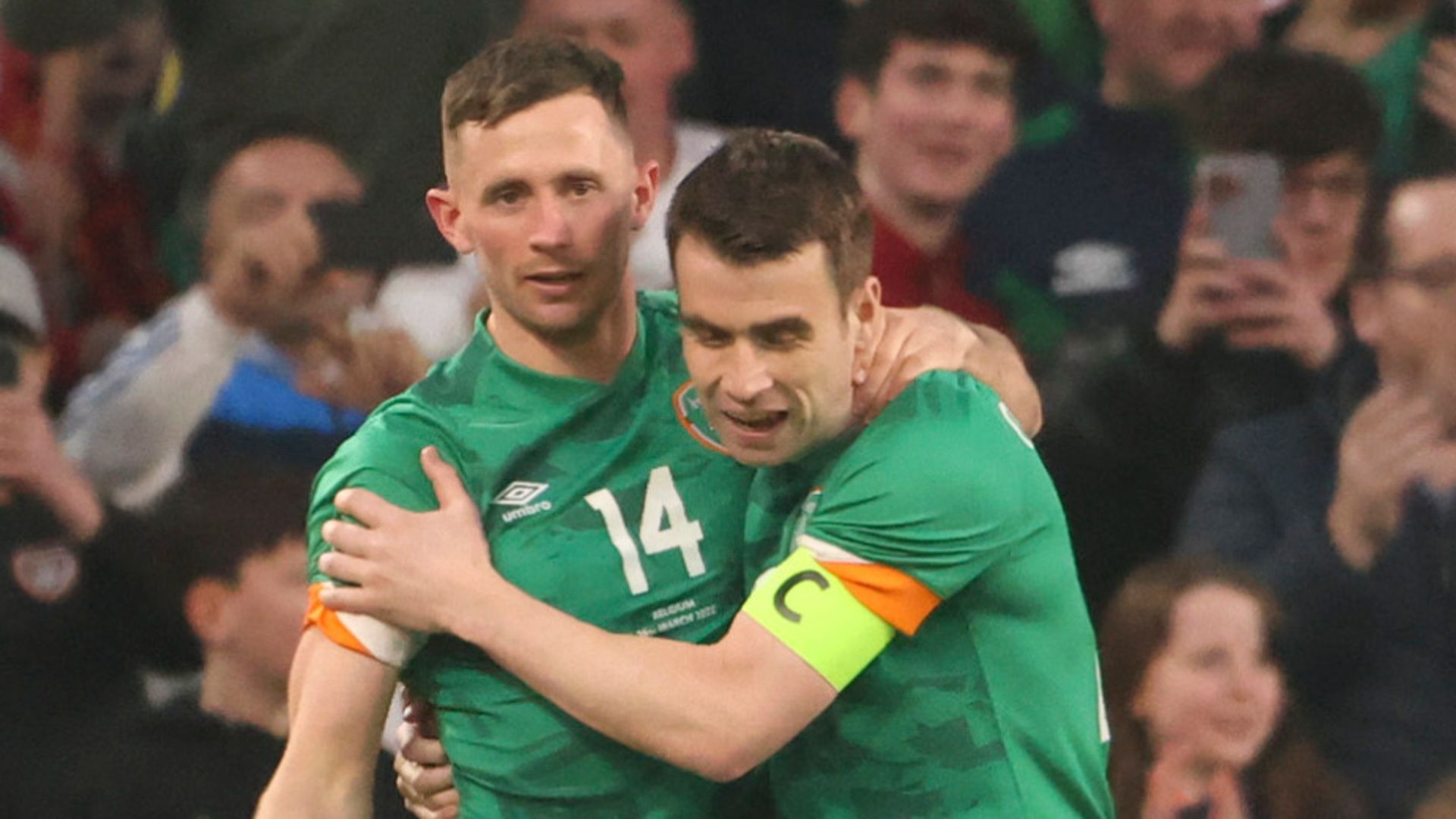 Republic of Ireland hold Belgium in centenary game