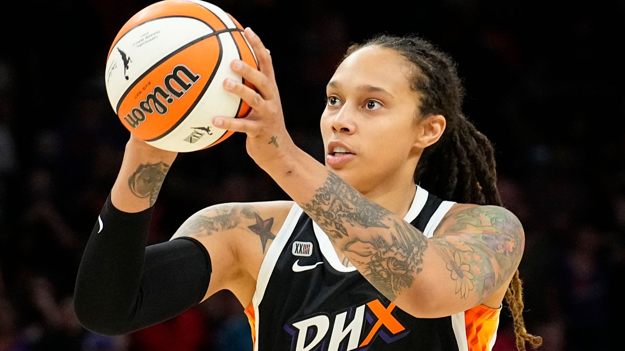 Brittney Griner Wnba Star Wrongfully Detained By Russia States Us Government Nba News Sky Sports
