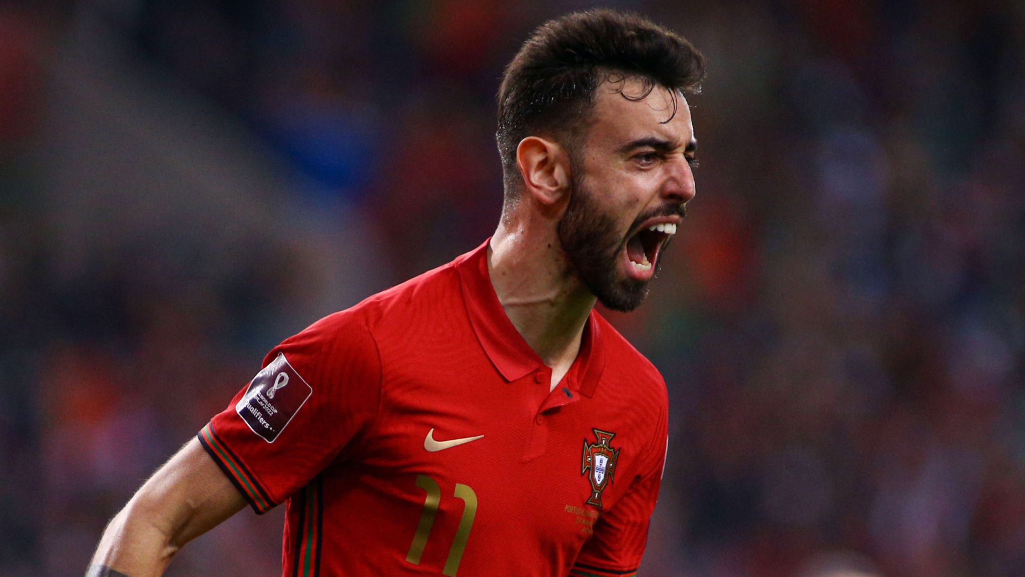 Bruno Fernandes scores twice as Portugal seal their place at World Cup finals, while Poland join them in Qatar - Football News - Sky Sports