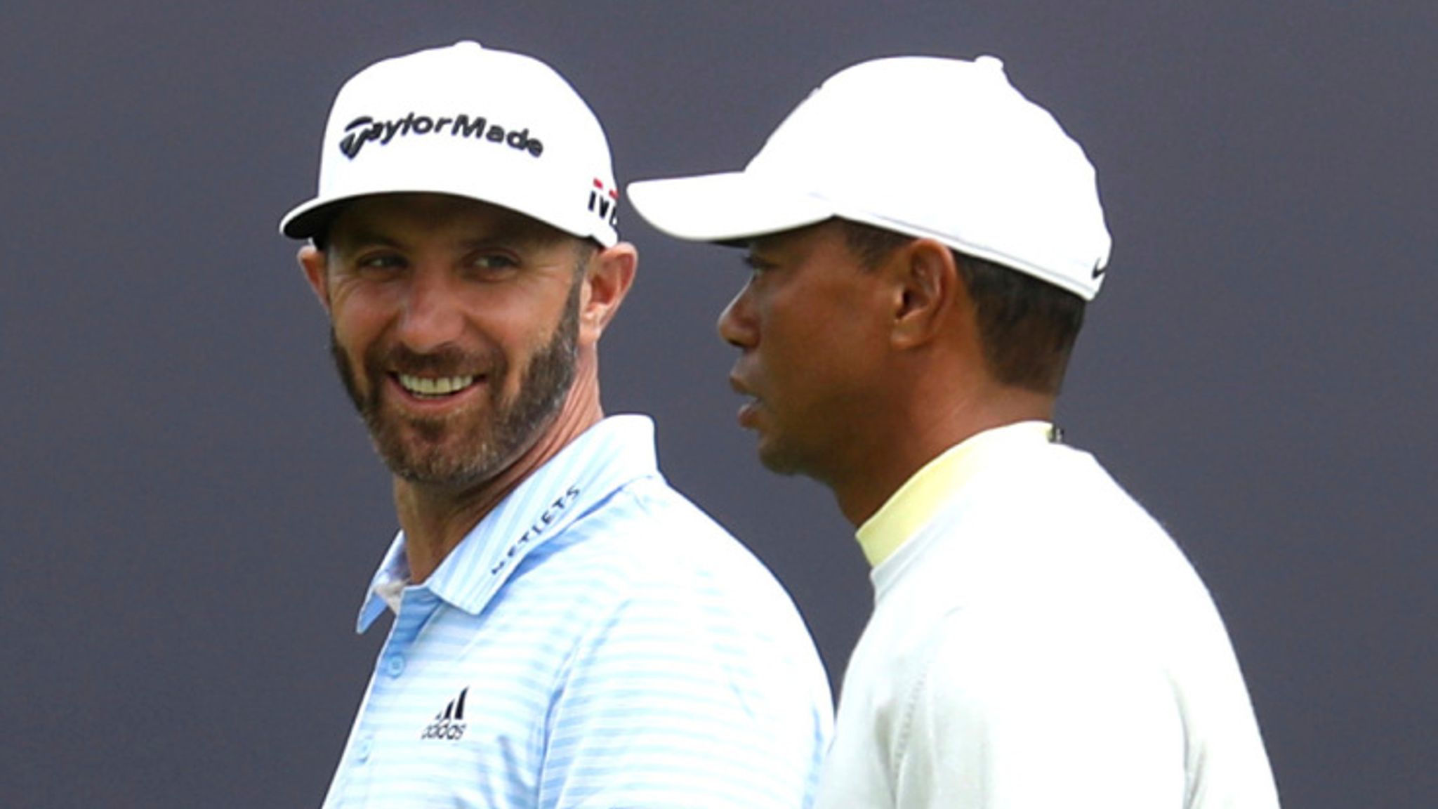 Dustin Johnson pays tribute to Tiger 