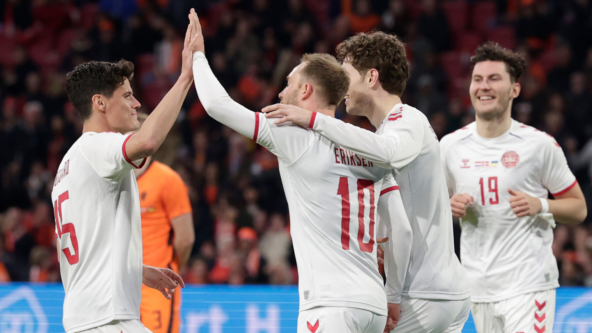 Christian Eriksen Scores With First Touch On Denmark Return Against ...