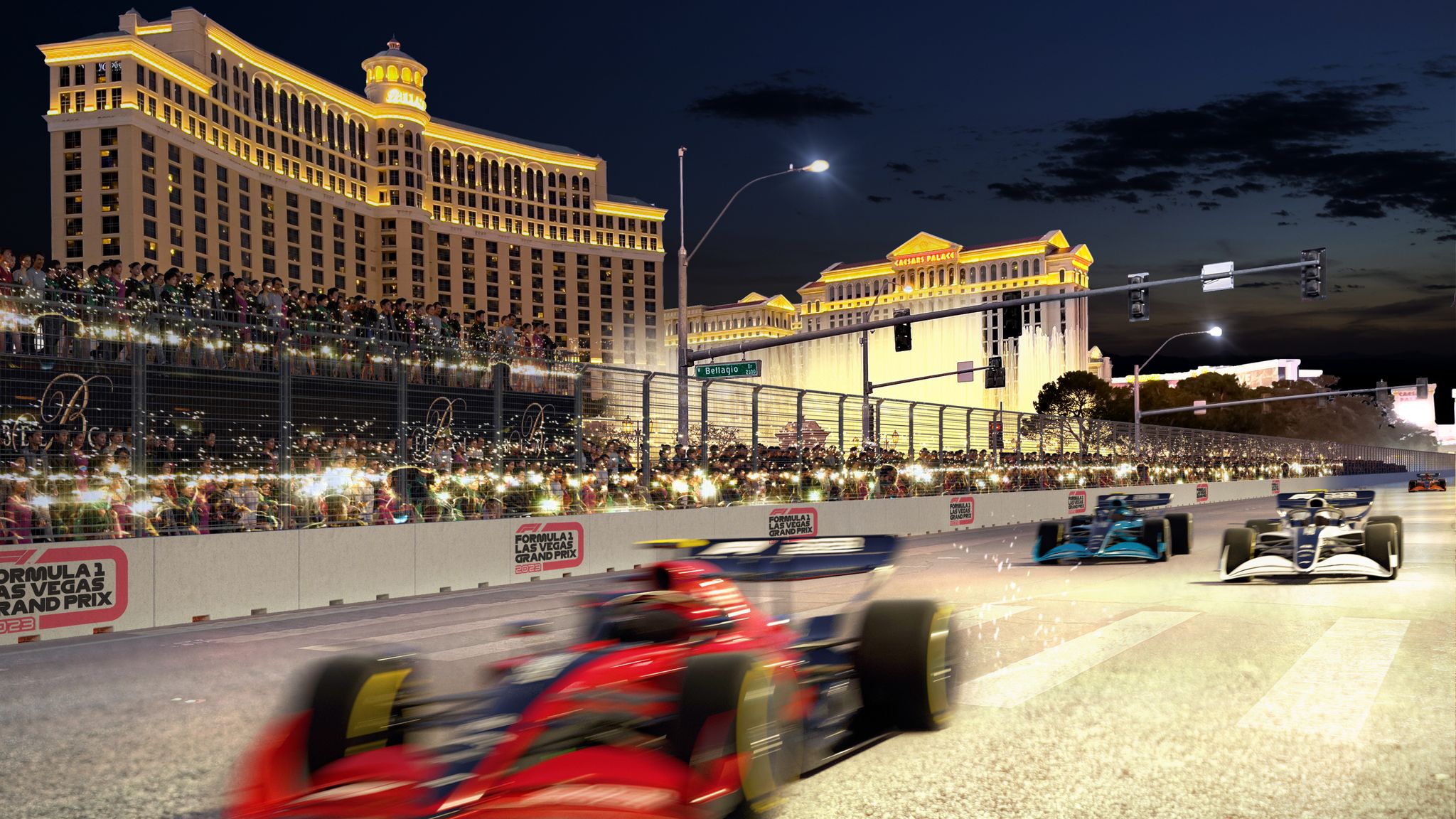 F1 opens Las Vegas Grand Prix with stunning ceremony