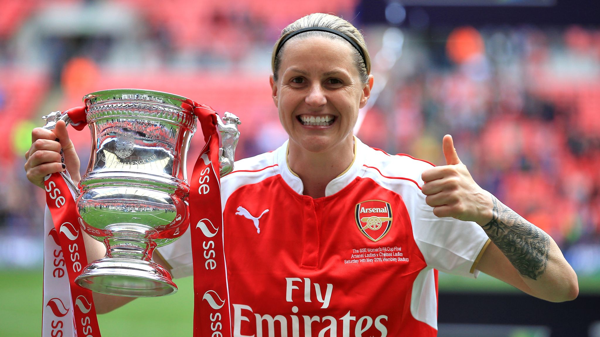 Arsenal Vs Tottenham Kelly Smith Excited For Emirates First Wsl North London Derby In Front Of 4422