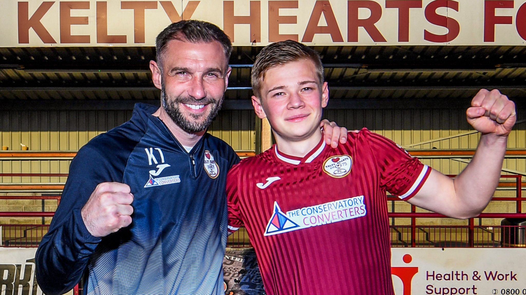 Kelty Hearts Kevin Thomson's side crowned League 2 champions