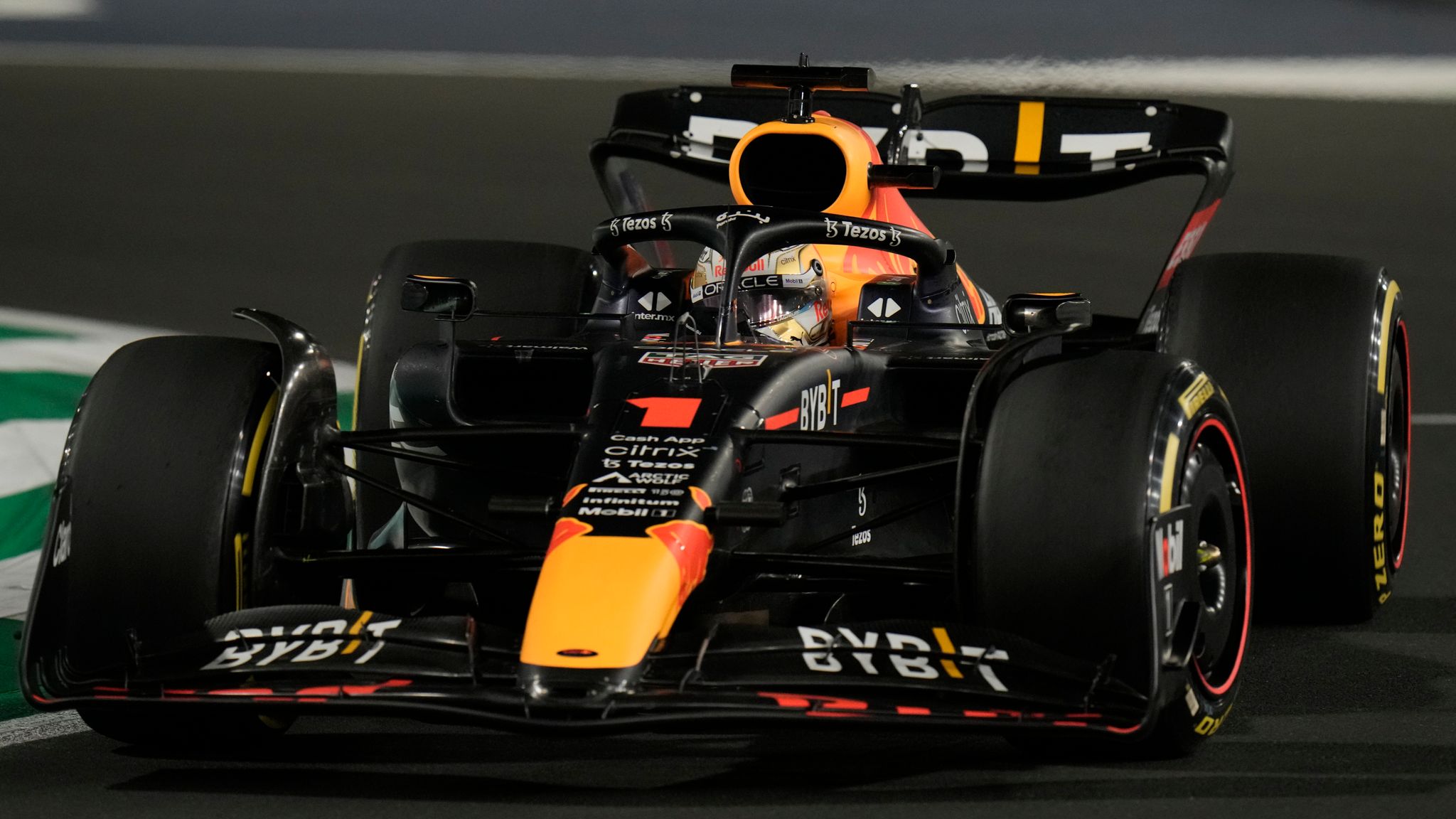 Saudi Arabian GP: Max Verstappen outduels Charles Leclerc for