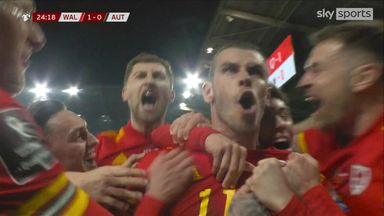 Stunning Bale free-kick gives Wales lead!