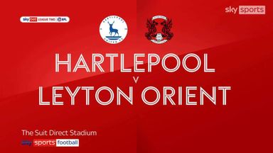 Hartlepool 0-0 Leyton Orient