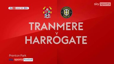 Tranmere 2-0 Harrogate