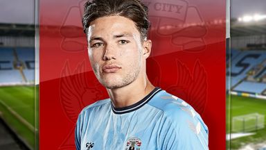 Coventry City's Callum O'Hare came through the Aston Villa academy