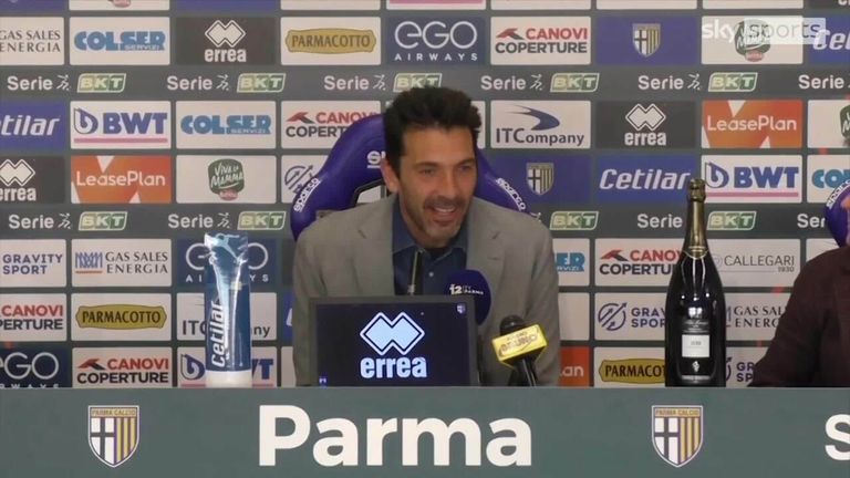 44 year old Gianluigi Buffon signs new deal at Parma